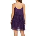 thumbnail image 5 of Coduop Women Sparkly Sequin Tiered Mini Dress Sleeveless Spaghetti Strap Backless Party Dress, 5 of 7