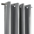 thumbnail image 6 of ThermaPlus Bedford Grommet (Set of Two) 52 x 84 Grey, 6 of 8