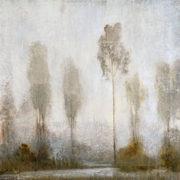 Marmont Hill "Misty Marsh II" Painting Print on Wrapped Canvas