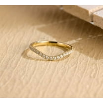 Jewelerix 1.50 CT Moissanite Diamond Engagement Ring Round Cut Ring 18K Yellow Gold Glittering Comfort Fit Promise Rings for Her