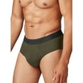 thumbnail image 5 of Wrangler Men's Cotton Stretch 6" Boxer Brief Men's Underwear, Small, Black/Dark Olive/Charcoal, 6-Pack, 5 of 9