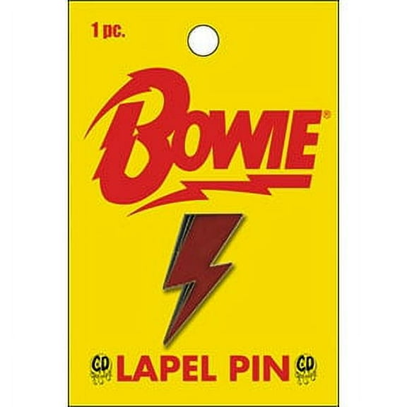 David Bowie Bolt Metal - Lapel Pin