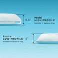 thumbnail image 4 of Tempur-Pedic TEMPUR-Breeze® ProHi Pillow - King, Adult, 4 of 9