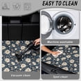 thumbnail image 5 of DISNIMO Universal Car Trunk Mat Floral Print Heavy Duty Rear Cargo Liner Floor Mat Non-Slip Scratch-Proof Dog Cargo Protector Suitable for Most Car Models, 5 of 7