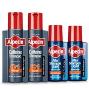 Alpecin Caffeine Shampoo   Scalp Tonic - Cleanses and Refreshes The Scalp to Promote Natural Hair Growth