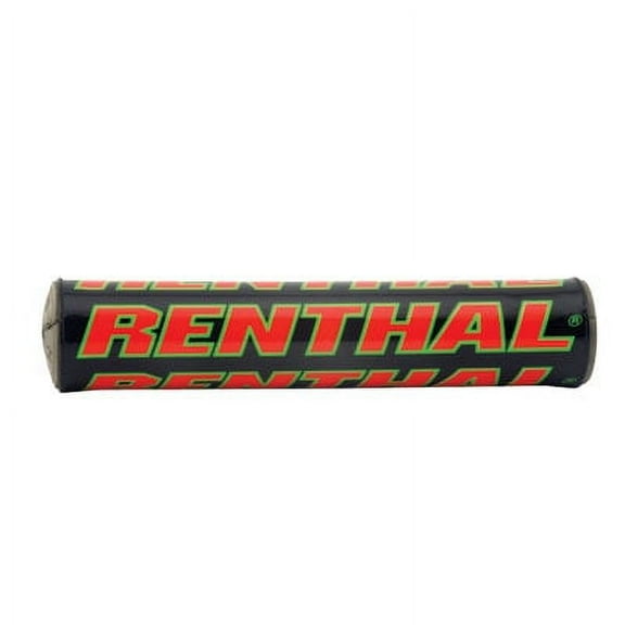 Renthal Team SX Crossbar Pad 10"" Black/Red/Green