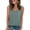 Army Green_#01, variant on Eyelet V Neck Tank Tops for Women Button Up Loose Casual Sleeveless Shirt Summer 2026 Fashion Basic Tee Shirts,Black L