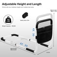 thumbnail image 2 of Barra auxiliar de cama ajustable Bed Rails Panta para adultos mayores, 2 of 9