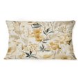 thumbnail image 2 of Designart "Artistic Botanical Sketches I" Plants Printed Throw Pillow, 2 of 5