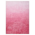 thumbnail image 4 of Large Area Rug 9x12 Washable Rug Pink Ombre Rug Distressed Abstract Rug with Non Slip Backing, Modern Medallion Rug, Stain Resistant Low Pile Thin Rug for Living Room Bedroom, 4 of 8