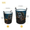 thumbnail image 2 of Laundry Basket, Black and Gold Woman Laundry Hamper Waterproof Laundry Bag Clothes Hamper Laundry Bin with Handles for Bedroom, Living Room, Kids Room, 2 of 6