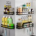 thumbnail image 3 of Estante inoxidable Soporte en Caddy Spice Jars Organizador Los 40cm Gloria Rack de almacenamiento de acero inoxidable, 3 of 9