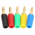 thumbnail image 1 of Conector banana, juego de 2 conectores banana de 2,5 mm/0,1 pulg. Conector banana recto Conector banana Innovación moderna, 1 of 8