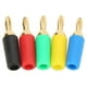 thumbnail image 3 of Conector tipo banana, 2 juegos de conector tipo banana de 2,5 mm/0,1 pulgadas Conector tipo banana recto Solución innovadora, 3 of 12