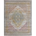 thumbnail image 1 of Turkish Oriental Distressed Ivory Area Rug Floral Carpet, 1 of 5