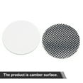 thumbnail image 2 of Unique Bargains 4Pcs Carbon Fiber Pattern 56mm Dia Car Wheel Center Hub Cap Emblem Sticker, 2 of 2