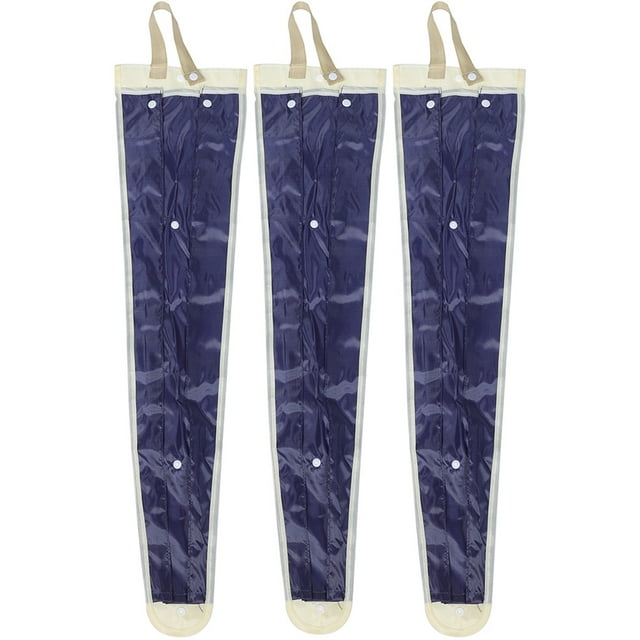RENACLIPY Car Back Seat Hanging Organizer 3Pcs Umbrella Bags Polyester Waterproof