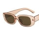 thumbnail image 1 of Gafas de sol cuadradas Retro clásicas para mujer, anteojos de sol rectangulares pequeños de viaje, antideslumbrantes, 1 of 4