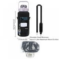 thumbnail image 2 of Water Bottle Carrier Bags with Adjustable Shoulder Strap Insulated Crossbody Water Bottle Holder Sports Water Bottle Case Sleeve Pouch with 2 Pocket for Men Women Kids Hiking Walking Camping, 2 of 5