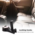 thumbnail image 4 of CNKOO 2-in-1 Car Headrest Hidden Hook Holder Rear Automobile Seat Racks (1pc Blue), 4 of 7