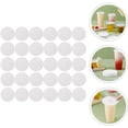 thumbnail image 2 of Nvzi Tapas para vasos de 5.9" a prueba de fugas, color blanco, para bebidas, leche, té, café, película a prueba de fugas., 2 of 5