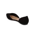 thumbnail image 3 of New Women Breckelles Dolley-52 Faux Suede Pointy Toe d'Orsay Flat, 3 of 5