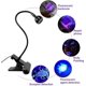 thumbnail image 2 of ASENTER 3W UV Gel Nail Lamp Set American Caps, for UV Gel Glues Gel Nail Polish, Mini Curing Lamps for Resin Curing, USB Ultraviolet LED with Clip, 2 of 5