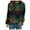 Green, variant on T Shirts for Women Casual Tops Print Sweatshirts Thermal Crewneck Long Sleeve Loose Com Tee Shirt Top
