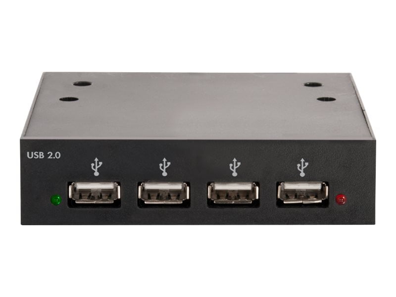 C2G 4-port USB 2.0 High Speed Front-Bay Hub - Hub - 4 X USB 2.0 ...