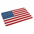 thumbnail image 2 of American Flag Door Mat&nbsp;Indoor Outdoor Entrance, Non Slip Small Rug for Kitchen Bathroom Entryway Rug, Blue Red USA Flag Washable Doormat Floor Mat for Office Home Decor 18x30 Inch, 2 of 8