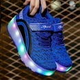 thumbnail image 6 of Roller Shoes Girls Boys Wheel Shoes Kids Roller Skates Shoes LED Light Up Wheel Shoes for Kids for Children, 6 of 15