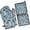 German Shorthaired Pointer, variant on German Shepherd Dog and Flower Kitchen Oven Mitt and Pot Holder Sets 2 Pcs for Baking, Cooking and Grilling, Heat Resistant Up To 392 °F