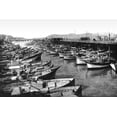 thumbnail image 2 of Vintage San Francisco 14x11 White Modern Wood Framed Museum Art Print Titled - Fishermans Wharf, San Francisco, CA, 2 of 4