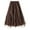 Coffee, variant on SWSMCLT Women's Tulle Skirt Long Vintage Pleated Skirt Ruffle High Waist Flowy Black One Size