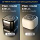 thumbnail image 4 of Matsuzay Auricular de sonido estéreo con estuche de carga Compatible con Bluetooth 5.1 Pantalla LED Auricular Auricular deportivo Baja latencia Velocidad Cables de audio/vídeo Blanco, 4 of 8