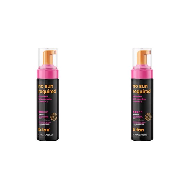 Mousse autobronceadora b.tan Dark 200 ml con ceramidas y vitamina C