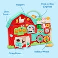 thumbnail image 4 of Battat Barnyard Busy Board Interactive Activity Board for Toddlers 12 Months +, Educational Sensory Toy, 4 of 7