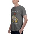 thumbnail image 4 of Fifth Sun Men's Nintendo Bowser Jr. Costume Men's Basic Short Sleeve T-Shirt Deep Heather Large, 4 of 5