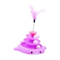 thumbnail image 3 of kusrkot Balles Track, Jouet Rouleau pour Chat avec Teaser, Jouet Interactif pour Chatons, -Circulaire, 3 of 9