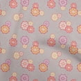 thumbnail image 1 of oneOone Cotton Jersey Dusty Rose Fabric Floral Craft Projects Decor Fabric Printed By The Yard 58 Inch Wide, 1 of 4