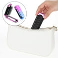 thumbnail image 2 of OPALESQUE Travel Hair Brush with Mirror,2 Pack Folding Hair Brush Travel Size Hair Massage Comb Compact Hair Brush Foldable Pocket Hairbrush for Women and Men, Hair Styling Tools (Pink & Gradient), 2 of 7