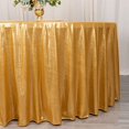 thumbnail image 4 of BalsaCircle 120 in Gold Sequin Dots Polyester Round Tablecloth Wedding Party Events Reception Decorations Supplies, 4 of 6