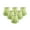 Light Green - 6 Pack, variant on Royal Designs, Inc. Empire Chandelier Shade CS-1007-5L/GRN-6, Light Green, 3 x 5 x 4.5, Pack of 6
