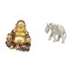 thumbnail image 5 of Escultura De Elefante Sonriente De Buda Maitreya, Adorno De Mesa Feng Shui, Estatua De Madera Tallada A Mano, Recuerdo Para Fiesta De Aniversario, Decoración De Escritorio, 5 of 8
