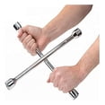 thumbnail image 4 of Llave De Cruz Galvanizada Cruceta 14 Acero Galvanizado, 4 of 8