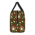 thumbnail image 4 of XMXT Reusable Lunch Bag Women, Cartoon Coffee Maple Large Lunchbox Insulated Lunch Box for Work School, Multicolor, 4 of 9