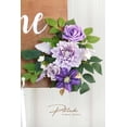 thumbnail image 4 of Letrero de bienvenida con estampado de flores para decoración de boda, 2 unidades, 4 of 8