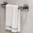 thumbnail image 7 of LAMIRO Towel Bar - Towel Holder Black 16-Inch Hand Towel Rack Towel Bar Stick on Wall,Plastic Bathroom Accessory, 7 of 7