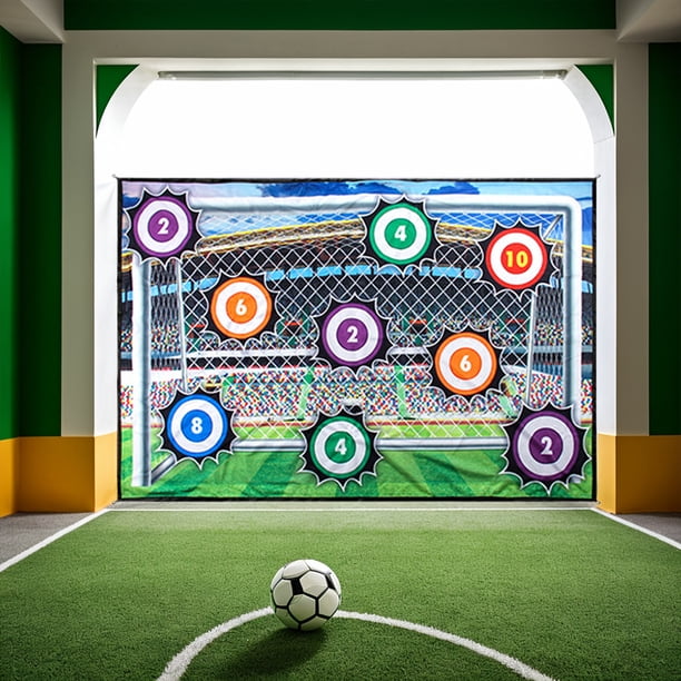 Juego De Fútbol Para Niños - Tapete De Entrenamiento Colgante Con Pelota - Actividad Al Aire Libre Para Mayores De 3 Años
