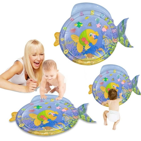 

MARCUVMK Baby Patting Mat Children s Crawling Training Patting Music Inflatable Cushion Water Filled Patting Mat Large Cartoon Shape with Inflatable Tools Seat Cushions for Office Chairs